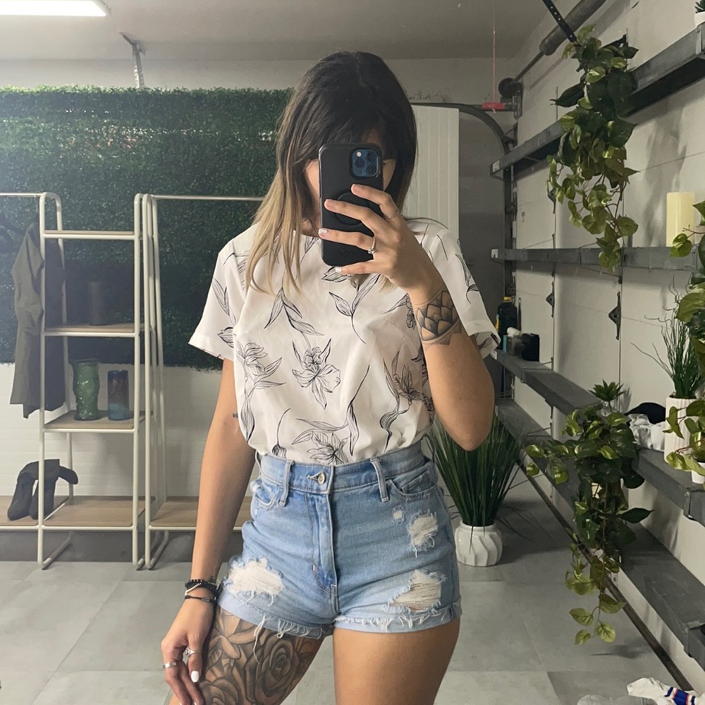 Floral blouse